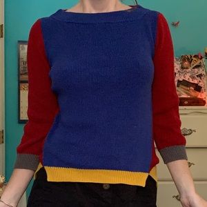 Color Block Sweater